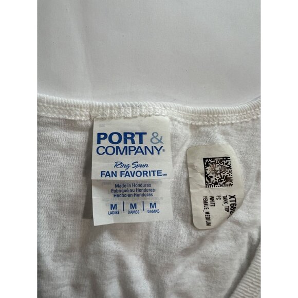 Stop Being Poor Tank Top in White - Picture 2 of 3